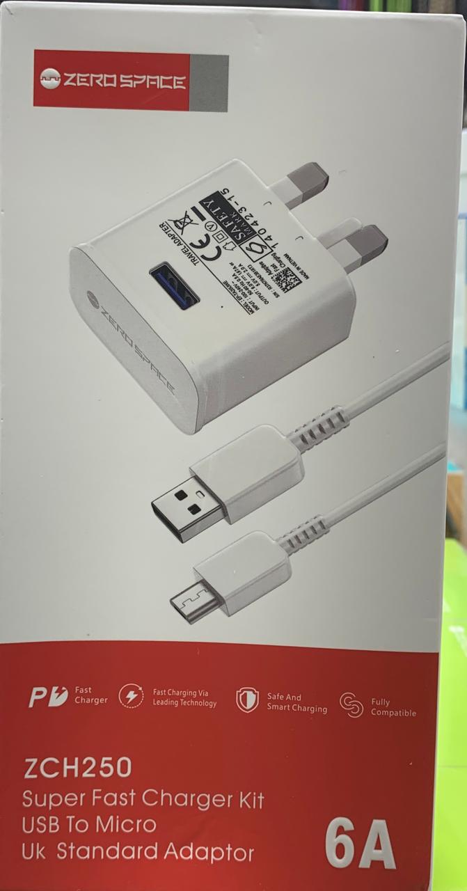 شاحن منفذ USB مع كيبل