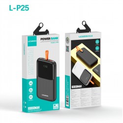 باور بنك بقوة 10000 منفذين LEDASON USB+PD 