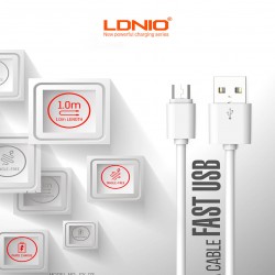 LDNIO SY-03 كيبل مايكرو USB سريع الشحن