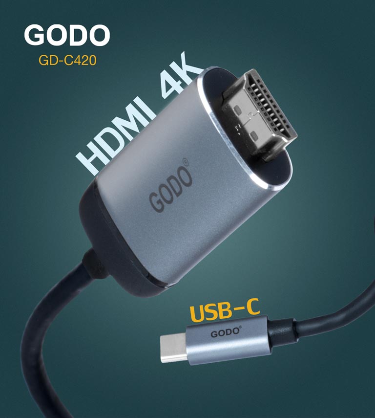  وصله تيب سي إلي GODO – HDMI